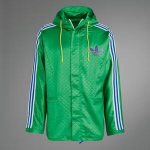 Adidas Adicolor Heritage Now Green Hooded windbreaker